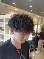 Musee 竹ノ塚 for men‘s メンズ/パーマ/カット/ブリーチ/ハイライト 波巻きパーマ
