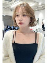 フィルムス 横浜(FILMS+)&nbsp;レイヤーボブ/ミルクティーベージュ/髪質改善/顔周り/横浜