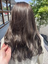 エムサロン 前橋川原(emusalon)&nbsp;【kaho】柔らかベージュ×顔わまりレイヤー