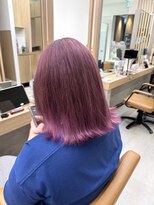 ピーディーヴィセオ 新さっぽろ店(PD VISEO)&nbsp;【10代20代】ピンクパープル/ダブルカラー＆ブリーチ/新さっぽろ