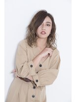 ペスカ 那覇新都心店(pesca)&nbsp;外国人風ボブ ハイライトグラデーション グレージュ