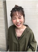 ナチュラル×ヘアアレンジ