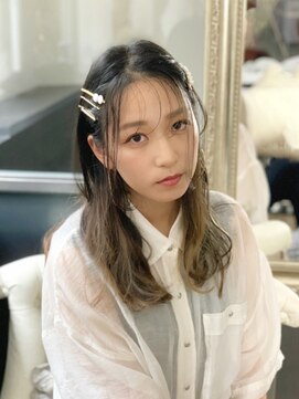 スイート ヘアデザイン(Suite HAIR DESIGN) 大人可愛い小顔☆無造作カール×前下がりロブ