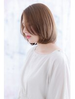 ミック ヘアアンドビューティー 大山店(miq  Hair&Beauty)&nbsp;かきあげ前髪で大人かわいいアシンメトリーボブディa