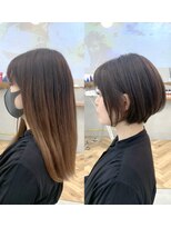 ロミー 本厚木(ROMMY.)&nbsp;お任せオーダー◎バッサリ30cm！ショコラショート☆ROMMY.田中