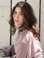 ロアー ヘアー ワメン(RAWR hair WaMen)&nbsp;【RAWR】ココアブラウン_色気_ブルベ_パーマヘア