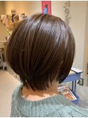 【大人可愛い】ショート ボブ 乾かすだけ まとまる