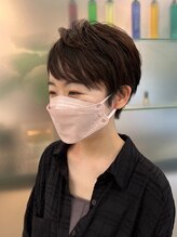 フェアレディ 烏山店(FAIRLADY) 大人可愛い◎アシメベリーショート　ハイライトカラー