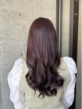 ヘアーズ ボウ トータルビューティー(hair's BEAU total beauty) ラベンダーベージュカラー
