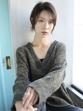 バース(BIRTH) 天神【BIRTH】グレージュカラー×こなれヘアショート 5