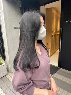 ヘアサロン ガリカ 表参道(hair salon Gallica) 【mami】大人かわいいフェミニンロング地毛風カラー<表参道>