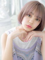 モッズヘア 越谷(mod's hair)&nbsp;■モーブバイカラー美髪ぶつ切りボブ214★越谷10代20代30代