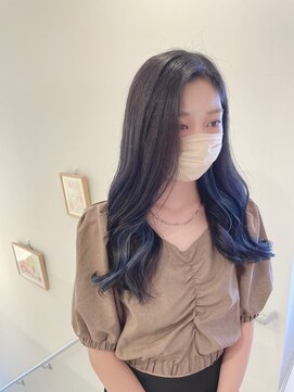 アプシー 三田駅前店(Apsee) ブルーアッシュ/イヤリングカラー