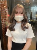 #ラベンダーベージュ#ブラウンカラー