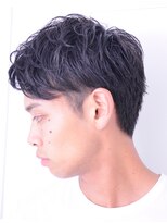 テュケー(TYCHE)&nbsp;アップバングの爽やかメンズショート