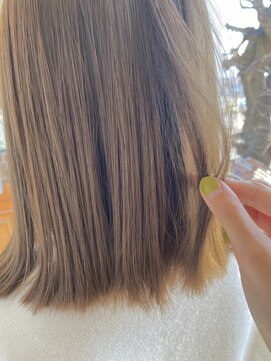 パディントン(Paddington) ギリギリ結べる♪外ハネOKなフラットボブスタイル☆