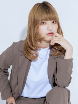 デイジー インデックスヘア 大島店(DAISY index hair) 中性ウルフレイヤーカットロングウルフカット姫カット姫ウルフ