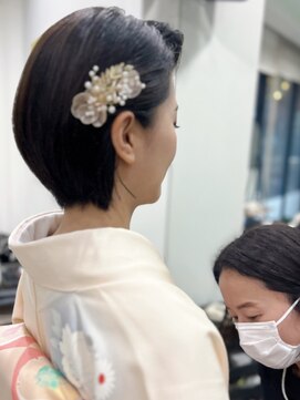ジラ ヘアアンドメイク(girra HAIR&MAKE) 訪問着ヘアセット