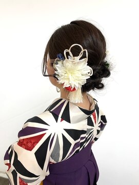 ベルクープス 天王寺店(Belle Coupes) 【BelleCoupes】卒業式袴ヘアアレンジ