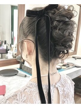 メイクアップノーブル(Make up NOBLE) リボンアレンジ☆