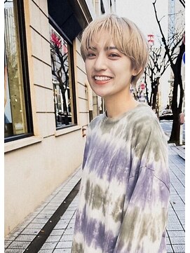 メリケンビューティーパーラー コウベ(MERICAN BEAUTY PARLOR KOBE) 似合わせカット20代30代40代イメチェンハイトーンショート