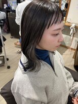 ヘアークリニック ラクシア 石巻(Hair Clinic LAXIA Ishinomaki) インナーカラーグレー