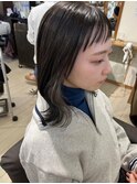 インナーカラーグレー