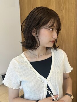 ルーイ(LOUIE) ... bob × 柔らかbrown ...