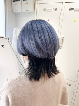 ナンバー ユアイロ 川崎(N° uairo) 丸型卵形韓国顔まわりエアリーロング美髪ピンクブラウン川崎