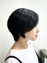 エアー 銀座タワー(AIR)&nbsp;オトナくびれボブ　暗髪　ショートボブ
