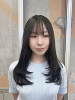 イオエ 梅田(ioe) ダブルカラー/大人ボブ/黒髪スタイル/髪質改善/縮毛矯正