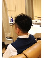 ビジネスツーブロ＋パーマ