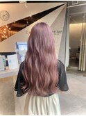 --イメチェンヘアスタイル-- ピンクベージュ