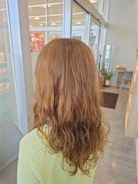 ファイン 三笠店(Fine) 20代30代40代ブリーチなしで明るめベージュカラー♪