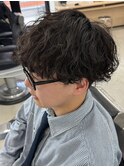 【Lond LOGAN亀井】メンズ 波巻きスパイラル マッシュ 眉毛