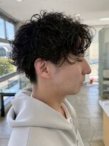 アトリーチェ 昭和店(ATTRICE) 甲府昭和町波巻きスパイラルパーマツイストパーマメンズマッシュ