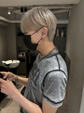 シーンヨコハマ 横浜店(SCENE yokohama) 韓国風マッシュ / ハイトーン