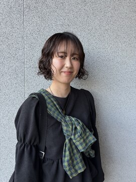 パウダーヘアー(powder hair) ボブパーマ