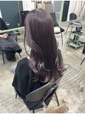 ブリーチなしラベンダーカラー