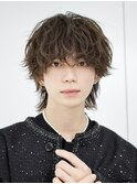 ネオウルフ シャドウパーマ 熊本メンズ ツーブロック ミディアム