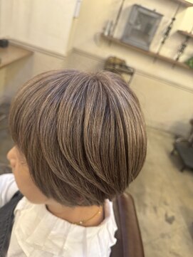 アンドヘアー 西葛西(&-HAIR) 明るくできる白髪染め　白髪ぼかし　髪質改善　縮毛矯正　カラー