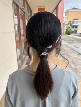 美容室 マルシェ 【岡谷市イルフプラザ1F/美容室マルシェ】_ヘアセット