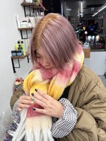 ソソ(soso)&nbsp;ボブ/レイヤー/ミルクティーベージュ/メンズ/20代