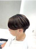 センターパート×ニュアンスパーマ【松戸/メンズ】