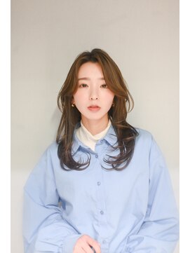 フィルムス 田町芝浦(FILMS) 結べるレイヤーカット/ラテグレージュ/韓国巻き/前髪/田町