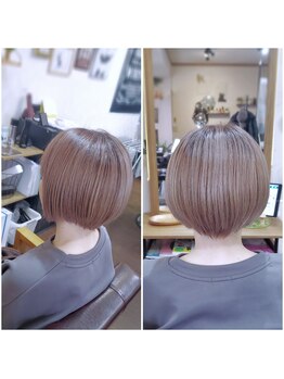 ムクヘアー(MuKuHair)の写真/骨格や髪質に合わせて提案するショートヘア!通いやすい価格で理想を叶えます♪