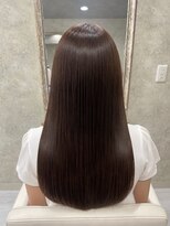 チャーム ヘア リゾート(charm hair resort)&nbsp;絹髪縮毛矯正スタイル