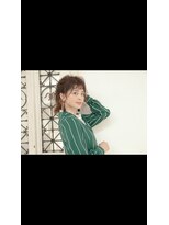 モードケイズ 西宮(MODE K's)&nbsp;ヘアアレンジ/斜めバング/アシンメトリー/伸ばしかけ/大人/小顔