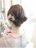 編み込みボブアレンジ　【ヘアアレンジ  立川/立川南/八王子】