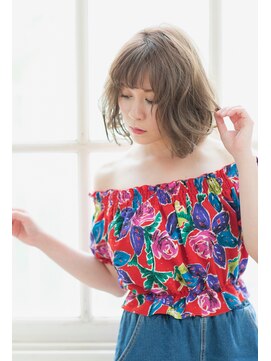 ラエティティア ロコ 刈谷店(Laetitia loco) ルーズカール　グレーアッシュ